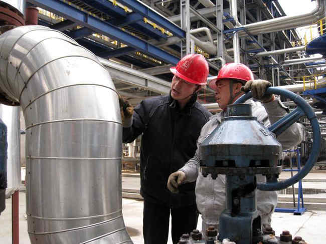 秦山核電站傘齒輪閘閥應用案例圖片