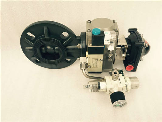 D671X氣動塑料蝶閥實物圖片