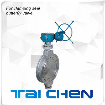 渦輪對夾式硬密封蝶閥圖片