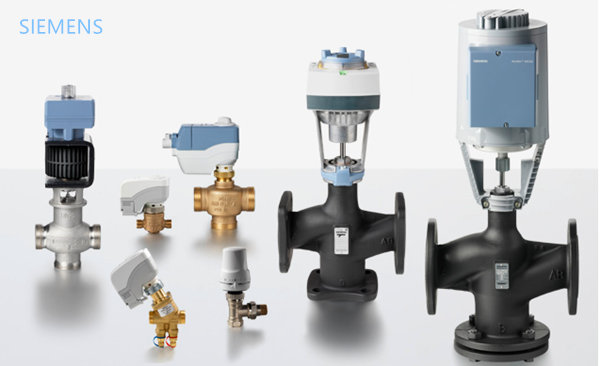 西門子電動調節閥圖片