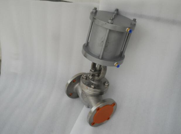 流量控制氣動截止閥圖片 氣動調節閥實物圖