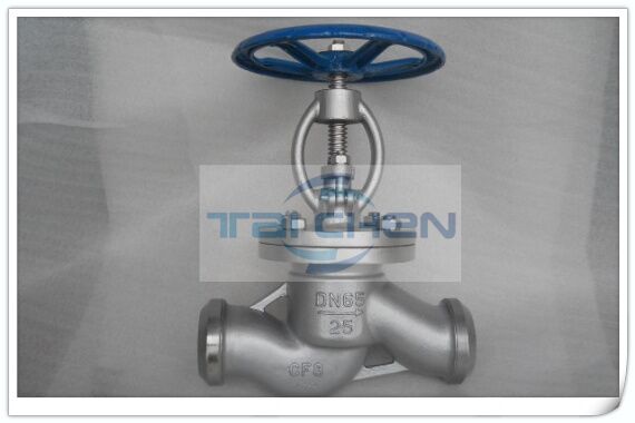 不銹鋼對焊截止閥圖片,J61W焊接截止閥實物圖片,上海臺臣閥門廠