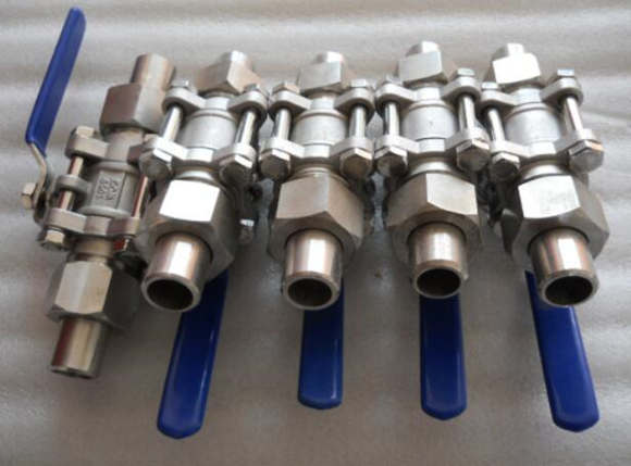 三片式活接對焊球閥圖片