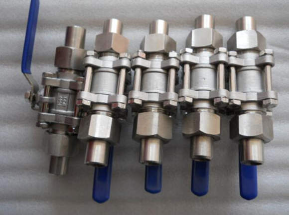 三片式活接對焊球閥圖片