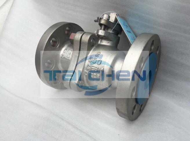 美標法蘭球閥結構圖 316不銹鋼美標球閥圖紙