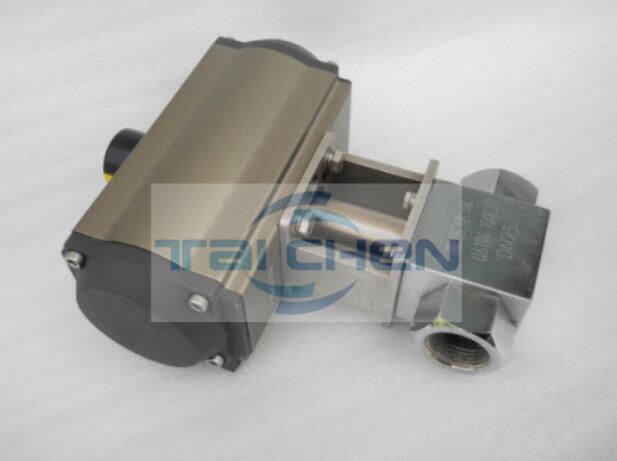 氣動雙聯球閥圖片 Q611N氣動高壓球閥實拍圖