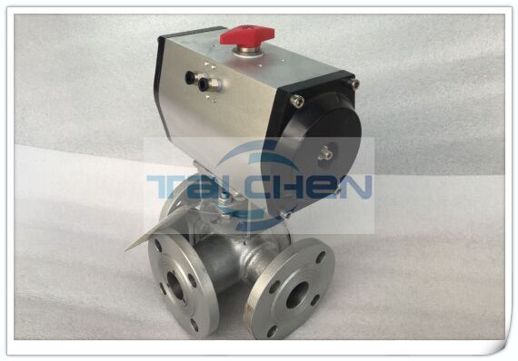 氣動T型三通球閥