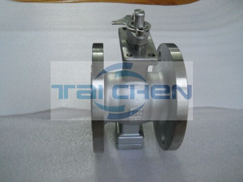 不銹鋼法蘭V型球閥