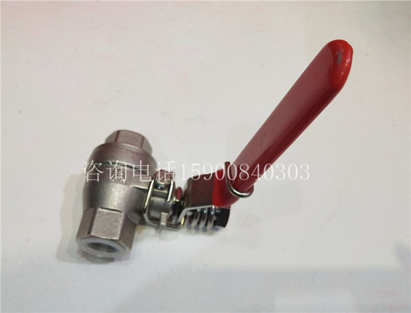 不銹鋼彈簧球閥產品現貨圖片