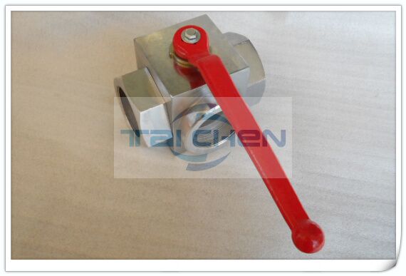 高壓三通球閥圖片,Q14N內螺紋三通球閥實物圖片,上海臺臣閥門廠