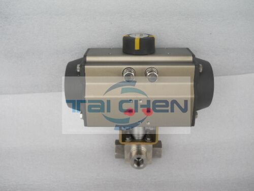 氣動內螺紋三通球閥