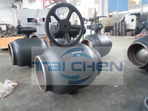 蝸輪全焊接球閥