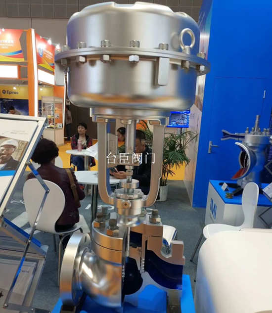 氣動切斷調節閥圖片