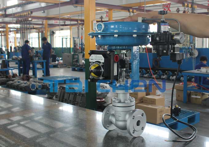 氣動薄膜調節閥圖片