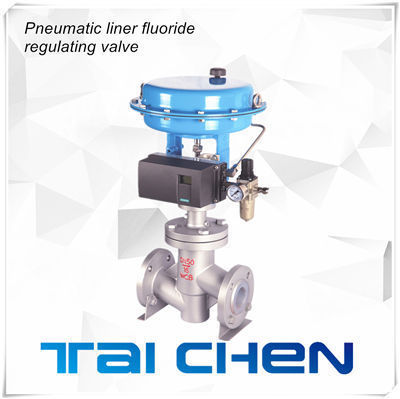 氣動薄膜單座襯氟調(diào)節(jié)閥圖片