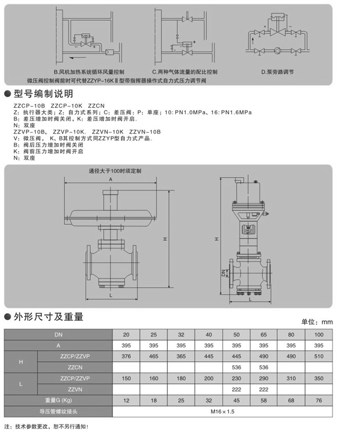 自力式微壓調節閥圖片