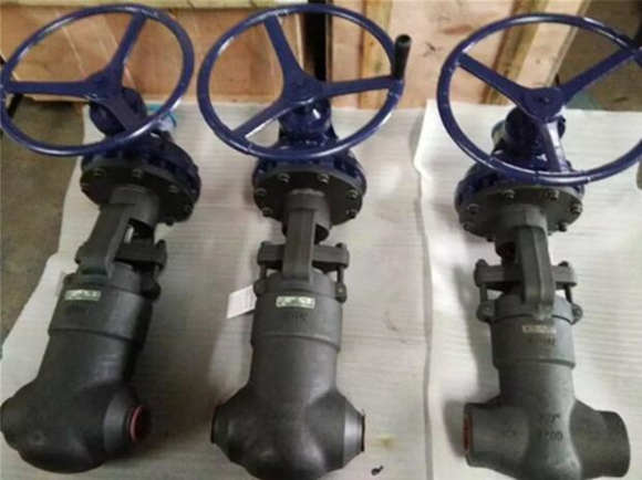 承插焊鍛鋼閘閥圖片 Z61H壓力自密封鍛鋼閘閥結構圖